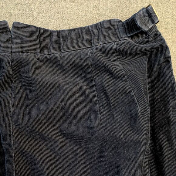 F. by Façonnable Corduroy Pants Women's 14 Vintage High Waist Academia Preppy - Picture 4 of 7